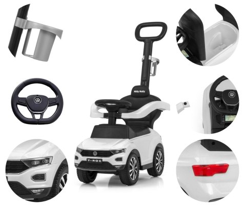 Pojazd z rączką VOLKSWAGEN T-ROC White Milly Mally Pojazd z rączką VOLKSWAGEN T-ROC White Milly Mally
