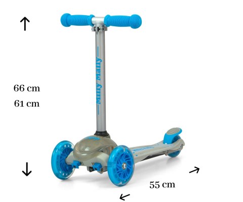 Scooter Zapp Grey Milly Mally Scooter Zapp Grey Milly Mally