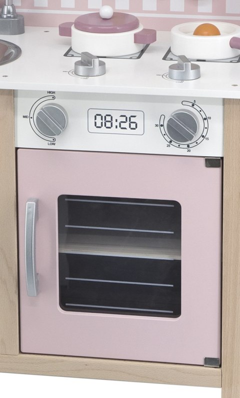 Viga 44046 PolarB Kuchnia z akcesoriami silver-pink Viga 44046 PolarB Kuchnia z akcesoriami silver-pink