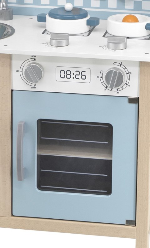 Viga 44047 PolarB Kuchnia z akcesoriami silver-blue Viga 44047 PolarB Kuchnia z akcesoriami silver-blue