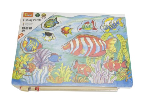 Viga 58423 Magnetyczne puzzle - łowimy rybki Viga 58423 Magnetyczne puzzle - łowimy rybki