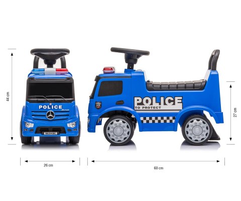 Pojazd MERCEDES ANTOS - POLICE TRUCK Milly Mally Pojazd MERCEDES ANTOS - POLICE TRUCK Milly Mally