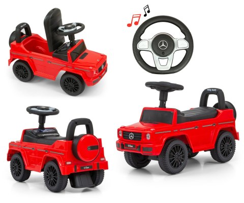 Pojazd MERCEDES G350d Red S Milly Mally Pojazd MERCEDES G350d Red S Milly Mally