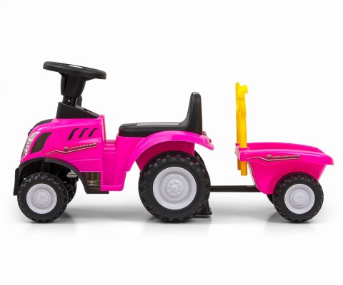Pojazd New Holland T7 Traktor Pink Milly Mally Pojazd New Holland T7 Traktor Pink Milly Mally