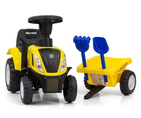 Pojazd New Holland T7 Traktor Yellow Milly Mally Pojazd New Holland T7 Traktor Yellow Milly Mally