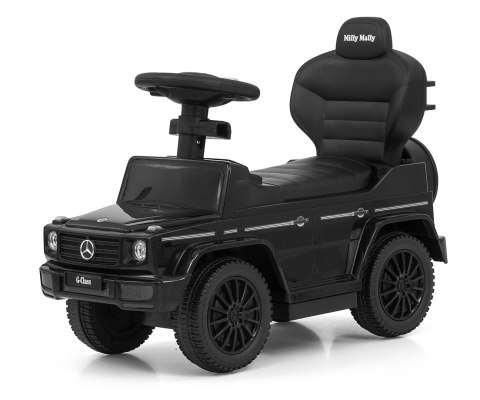 Jeździk z rączką MERCEDES G350d Black Milly Mally Jeździk z rączką MERCEDES G350d Black Milly Mally