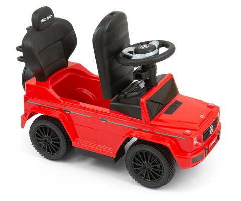 Jeździk z rączką MERCEDES G350d Black Milly Mally Jeździk z rączką MERCEDES G350d Black Milly Mally