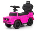 Jeździk z rączką MERCEDES G350d Pink Milly Mally