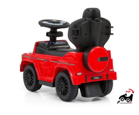 Jeździk z rączką MERCEDES G350d Red Milly Mally Jeździk z rączką MERCEDES G350d Red Milly Mally