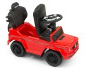 Jeździk z rączką MERCEDES G350d Red Milly Mally
