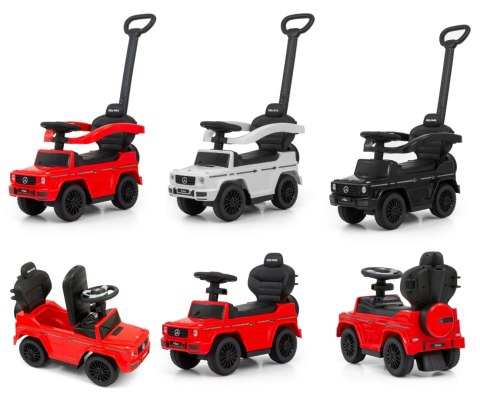 Jeździk z rączką MERCEDES G350d Red Milly Mally Jeździk z rączką MERCEDES G350d Red Milly Mally