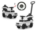 Jeździk z rączką MERCEDES G350d White Milly Mally