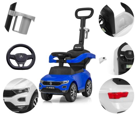 Pojazd z rączką VOLKSWAGEN T-ROC Blue Milly Mally Pojazd z rączką VOLKSWAGEN T-ROC Blue Milly Mally