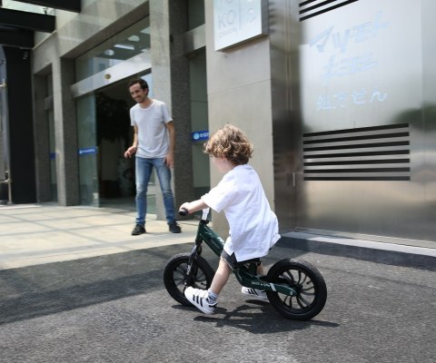Rowerek Biegowy Racer Green Qplay Rowerek Biegowy Racer Green Qplay