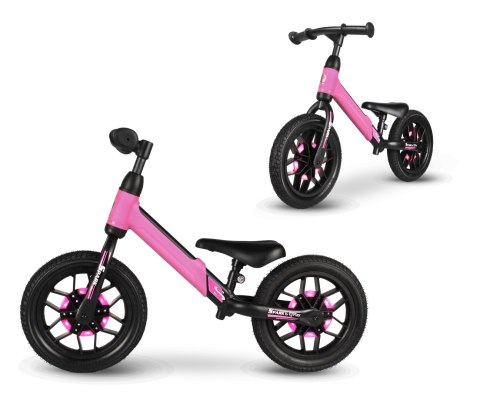 Rowerek Biegowy Spark Pink Qplay Rowerek Biegowy Spark Pink Qplay