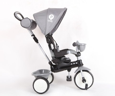Rowerek Trójkołowy Comfort Grey Qplay Rowerek Trójkołowy Comfort Grey Qplay