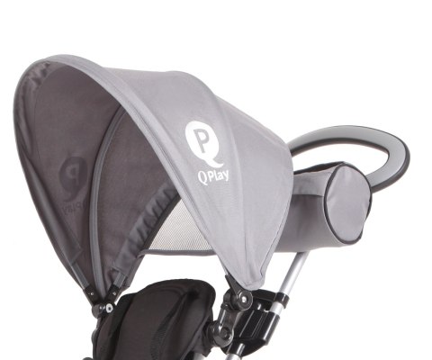 Rowerek Trójkołowy Comfort Grey Qplay Rowerek Trójkołowy Comfort Grey Qplay