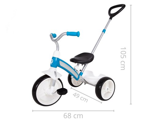 Rowerek Trójkołowy Elite Plus Blue Qplay Rowerek Trójkołowy Elite Plus Blue Qplay