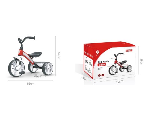 Rowerek Trójkołowy Elite Red Qplay Rowerek Trójkołowy Elite Red Qplay