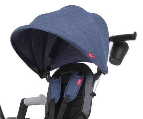 Rowerek Trójkołowy Nova Eva Blue Qplay Rowerek Trójkołowy Nova Eva Blue Qplay