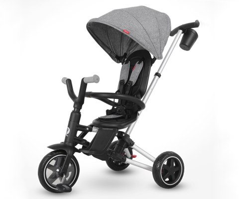 Rowerek Trójkołowy Nova Eva Grey Qplay Rowerek Trójkołowy Nova Eva Grey Qplay