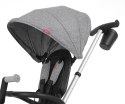 Rowerek Trójkołowy Nova Eva Grey Qplay