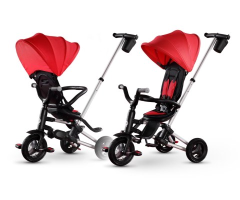 Rowerek Trójkołowy Nova+ Rubber Red Qplay Rowerek Trójkołowy Nova+ Rubber Red Qplay