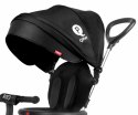 Rowerek Trójkołowy Rito Rubber Black Qplay
