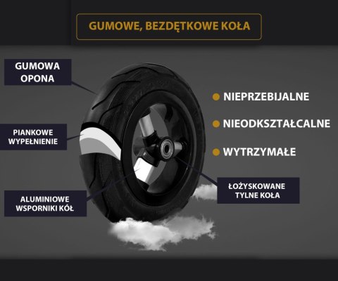 Rowerek Trójkołowy Rito Rubber Blue Qplay Rowerek Trójkołowy Rito Rubber Blue Qplay