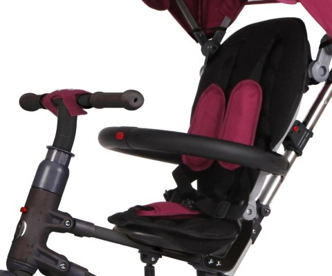 Rowerek Trójkołowy Rito Rubber Purple Qplay Rowerek Trójkołowy Rito Rubber Purple Qplay