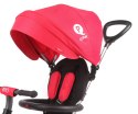 Rowerek Trójkołowy Rito Rubber Red Qplay