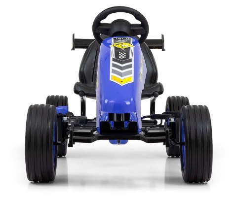 Gokart na pedały Rocket Navy Milly Mally Gokart na pedały Rocket Navy Milly Mally