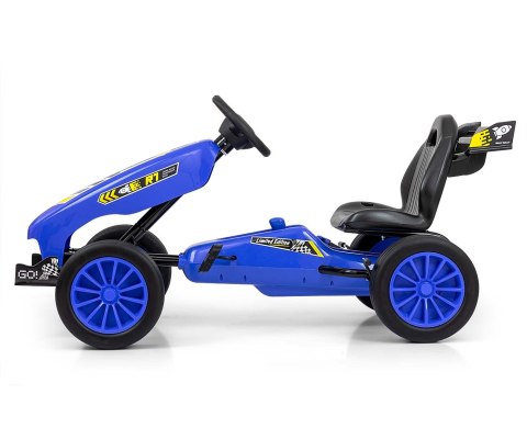 Gokart na pedały Rocket Navy Milly Mally Gokart na pedały Rocket Navy Milly Mally