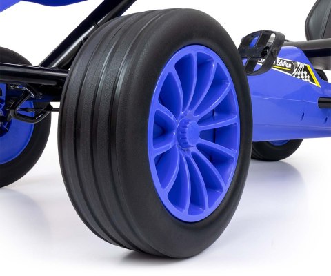 Gokart na pedały Rocket Navy Milly Mally Gokart na pedały Rocket Navy Milly Mally