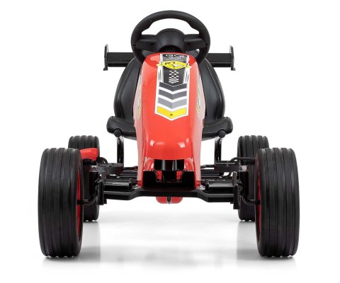 Gokart na pedały Rocket Red Milly Mally Gokart na pedały Rocket Red Milly Mally