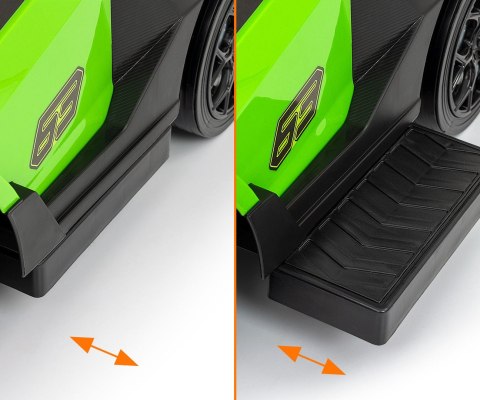 Pojazd z rączką LAMBORGHINI ESSENZA SC V12 Green Milly Mally Pojazd z rączką LAMBORGHINI ESSENZA SC V12 Green Milly Mally