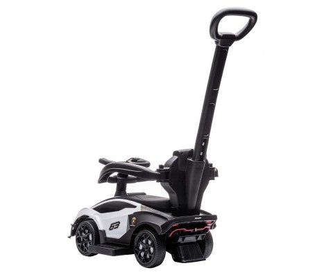 Pojazd z rączką LAMBORGHINI ESSENZA SC V12 White Milly Mally