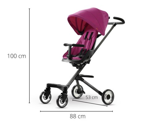 Easy Wózek Dziecięcy 3w1 Pink Qplay Easy Wózek Dziecięcy 3w1 Pink Qplay