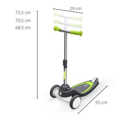 Hulajnoga Mika Green Qplay Hulajnoga Mika Green Qplay