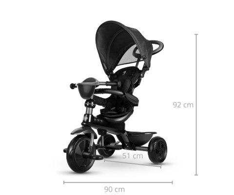 Rowerek Trójkołowy Cosy Black Qplay Rowerek Trójkołowy Cosy Black Qplay