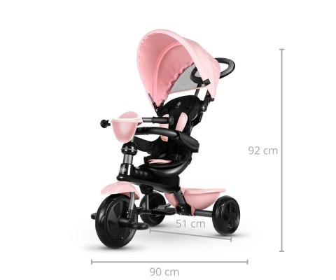 Rowerek Trójkołowy Cosy Pink Qplay Rowerek Trójkołowy Cosy Pink Qplay