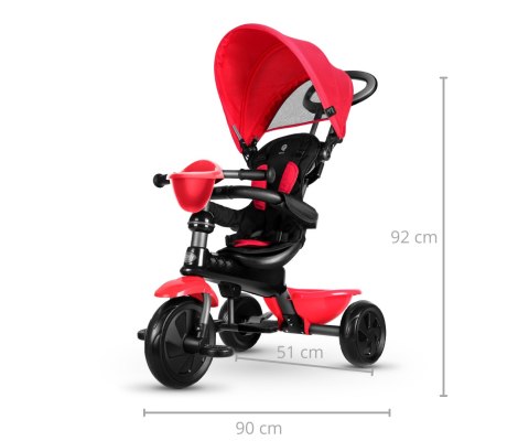 Rowerek Trójkołowy Cosy Red Qplay Rowerek Trójkołowy Cosy Red Qplay