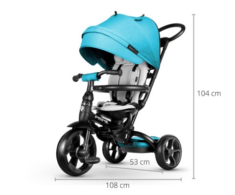 Rowerek Trójkołowy New Prime Blue Qplay Rowerek Trójkołowy New Prime Blue Qplay