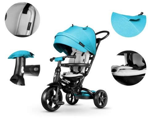 Rowerek Trójkołowy New Prime Blue Qplay Rowerek Trójkołowy New Prime Blue Qplay
