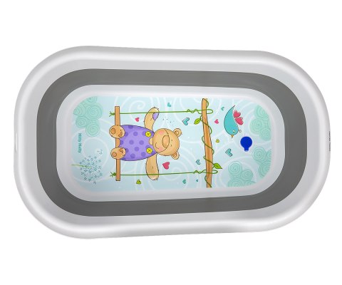 Wanienka składana Aqua Grey Milly Mally