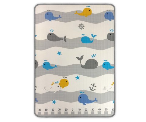 Mata piankowa zwijana Kinder Bear and Whales Milly Mally Mata piankowa zwijana Kinder Bear and Whales Milly Mally