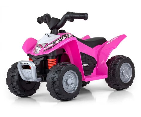 Pojazd na akumulator Quad HONDA ATV Pink Milly Mally Pojazd na akumulator Quad HONDA ATV Pink Milly Mally