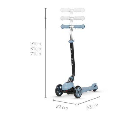 Hulajnoga Sema 3w1 Blue Qplay Hulajnoga Sema 3w1 Blue Qplay