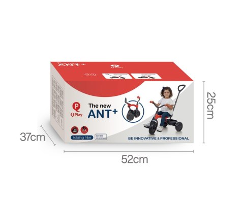 Rowerek Trójkołowy Ant Plus Sky Blue Qplay Rowerek Trójkołowy Ant Plus Sky Blue Qplay
