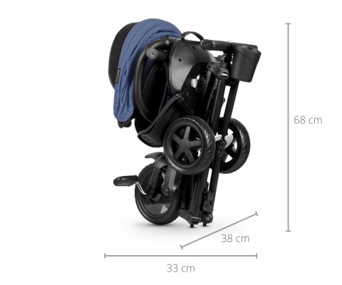 Rowerek Trójkołowy Nova Niello Blue Qplay Rowerek Trójkołowy Nova Niello Blue Qplay